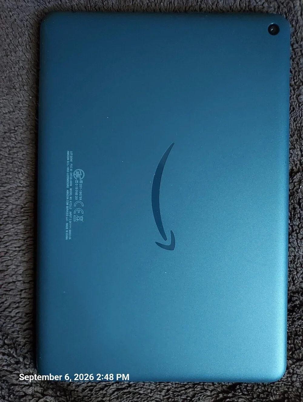 Amazon Fire HD Tablet in Purple Protective Folio Case/stand, Charger Included